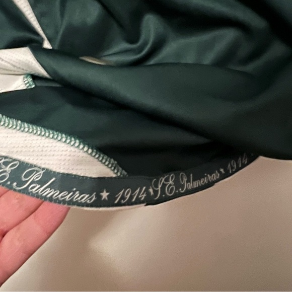 Adidas Palmeiras Green Soccer Football Jersey Size 14A Boys XL - Picture 7 of 11